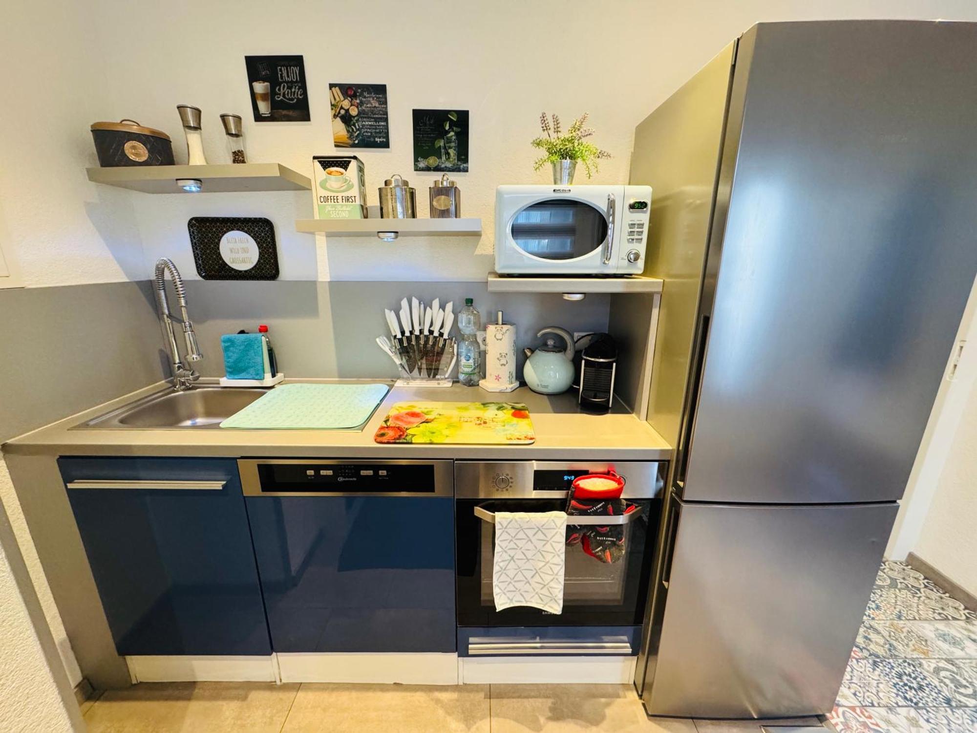 2 Room Galerie Einliegerwohnung In Rheinstetten, Messe Naehe, Rollstuhlfahrer Geeignet エクステリア 写真
